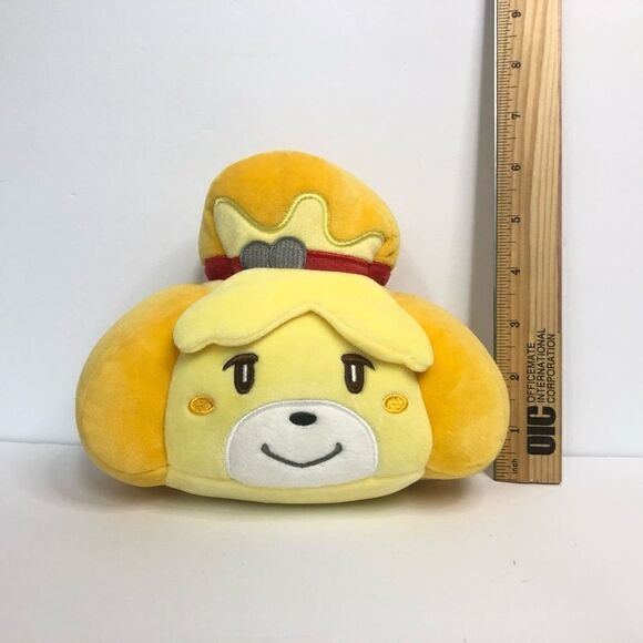 club mocchi mocchi nintendo animal crossing isabelle junior plush stuffed 6 inch - Picture 2 of 8